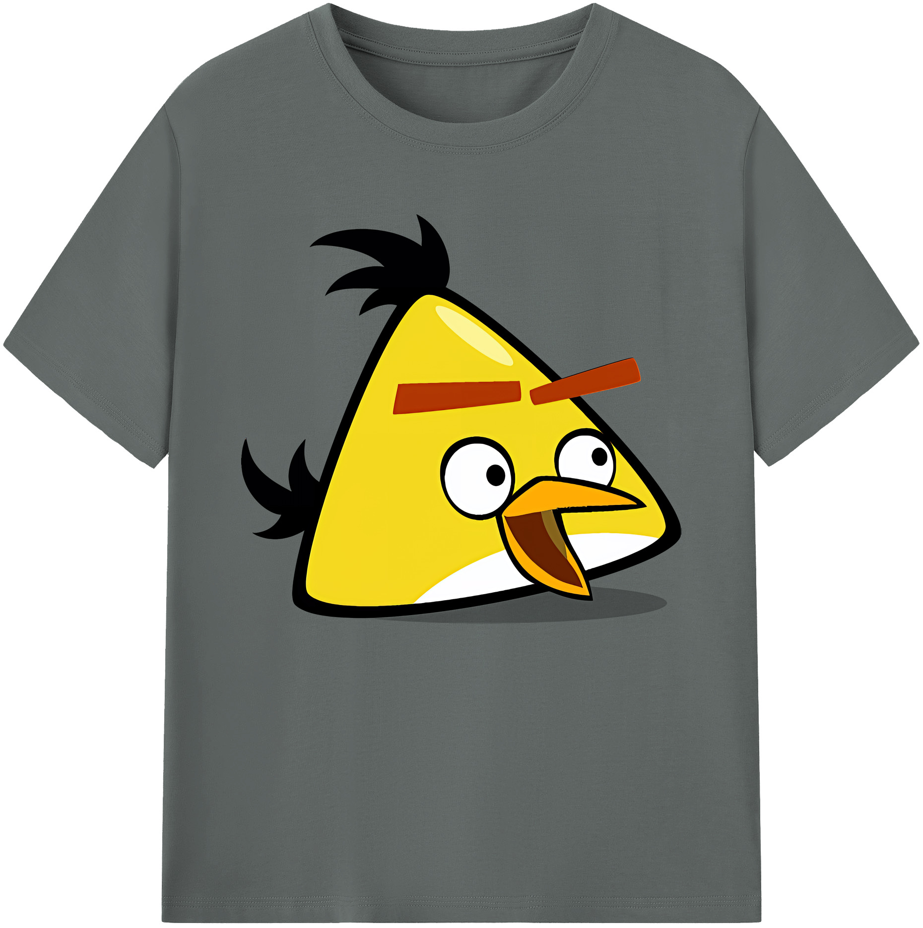 （画像用） Angry Birds アングリーバード 綿100％ メンズ半袖Tシャツ｜肌触りやわらか＆通気性